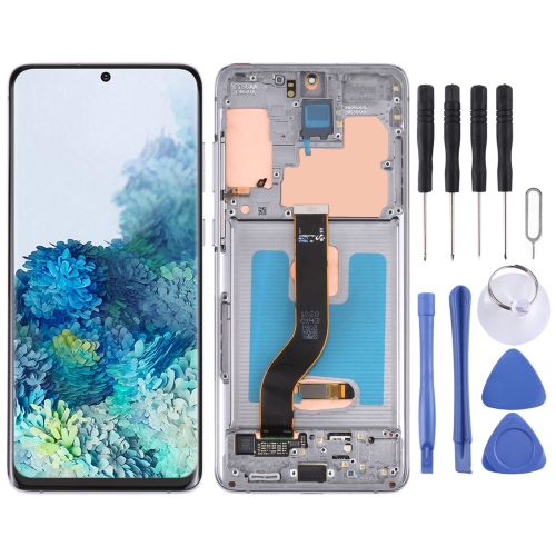 Original Super AMOLED LCD Screen for Samsung Galaxy S20+ 5G SM-G986B/G985 Digitizer Full Assembly with Frame (Grey)
Original Super AMOLED LCD Screen for Samsung Galaxy S20+ 5G SM-G986B/G985 Digitizer Full Assembly with Frame (Grey)