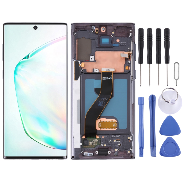 Original LCD Screen for Samsung Galaxy Note10/Note10 5G SM-N971/N970 Digitizer Full Assembly With Frame (Black)
Original LCD Screen for Samsung Galaxy Note10/Note10 5G SM-N971/N970 Digitizer Full Assembly With Frame (Black)