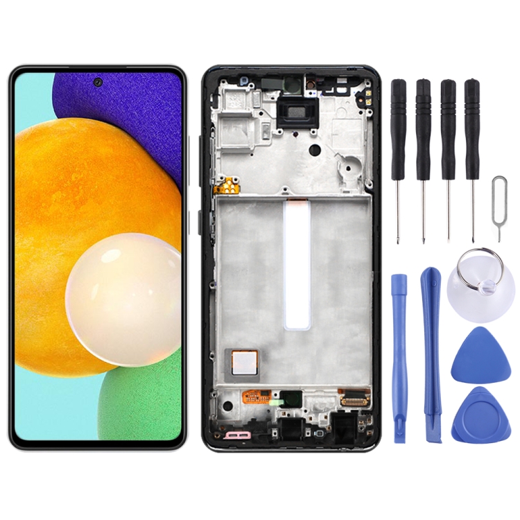 Original LCD Screen and Digitizer Full Assembly With Frame for Samsung Galaxy A52 SM-A526(5G Version)
Original LCD Screen and Digitizer Full Assembly With Frame for Samsung Galaxy A52 SM-A526(5G Version)