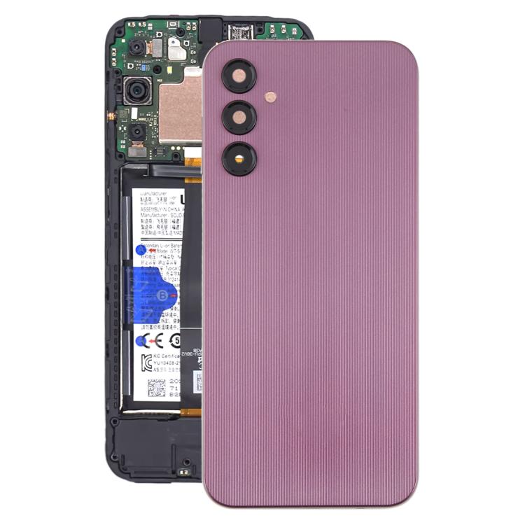 For Samsung Galaxy A14 SM-A145F Battery Back Cover with Camera Lens Frame(Purple)
For Samsung Galaxy A14 SM-A145F Battery Back Cover with Camera Lens Frame(Purple)