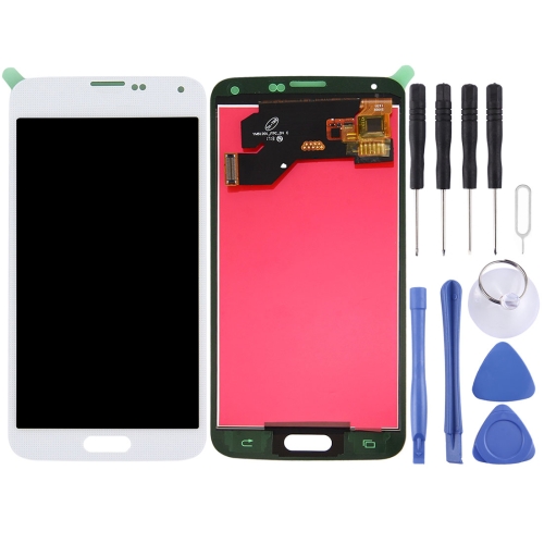 

LCD Screen (TFT) + Touch Panel for Galaxy S5 / G900, G900F, G900I, G900M, G900A, G900T, G900W8, G900K, G900L, G900S(White)