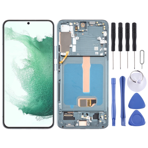 

For Samsung Galaxy S22+ 5G SM-S906B 6.55 inch OLED LCD Screen Digitizer Full Assembly with Frame (Green)