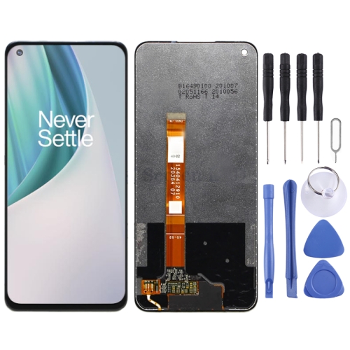 

For OnePlus Nord N10 5G BE2029 with Digitizer Full Assembly OEM LCD Screen (Black)