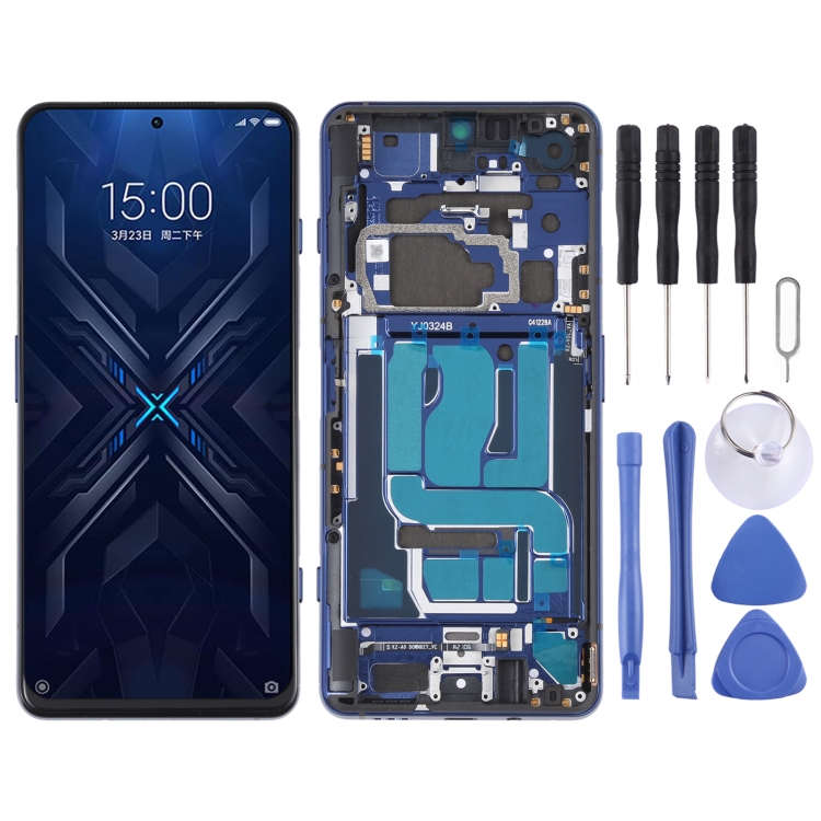 Original LCD Screen and Digitizer Full Assembly With Frame for Xiaomi Black Shark 4 / Black Shark 4 Pro SHARK PRS-H0, SHARK PRS-A0(Blue)
Original LCD Screen and Digitizer Full Assembly With Frame for Xiaomi Black Shark 4 / Black Shark 4 Pro SHARK PRS-H0, SHARK PRS-A0(Blue)