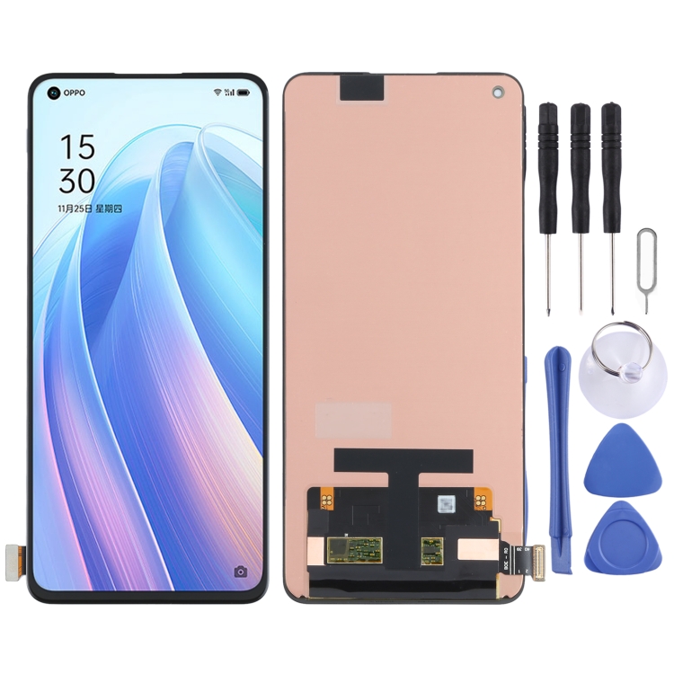AMOLED Material Original LCD Screen and Digitizer Full Assembly for OPPO Reno7 Pro 5G CPH2293
AMOLED Material Original LCD Screen and Digitizer Full Assembly for OPPO Reno7 Pro 5G CPH2293
