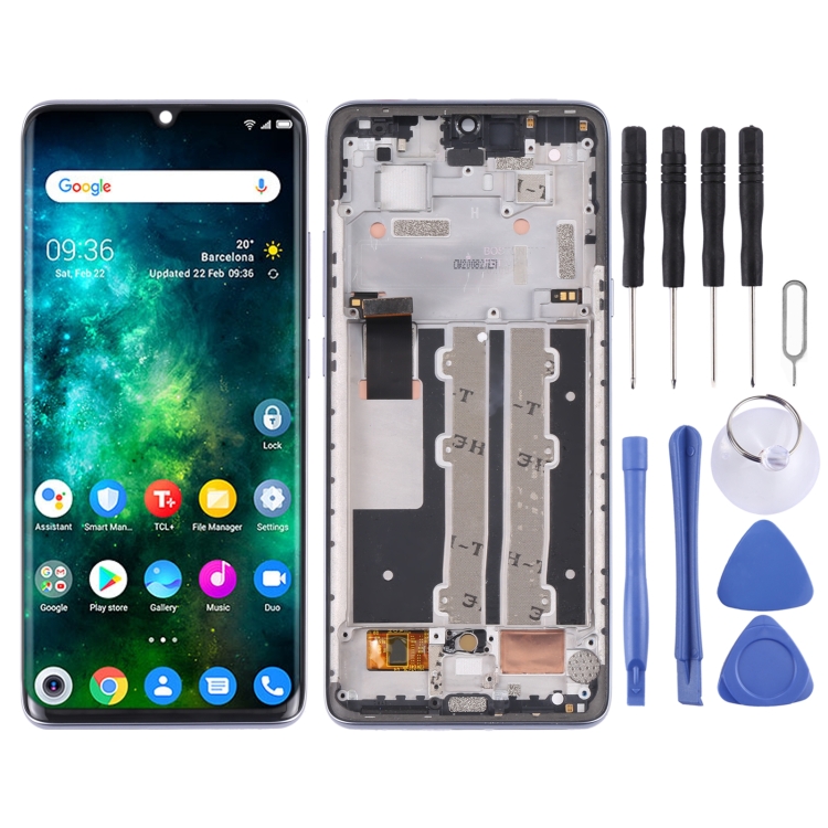 Original LCD Screen and Digitizer Full Assembly with Frame for TCL 10 Plus(Purple)
Original LCD Screen and Digitizer Full Assembly with Frame for TCL 10 Plus(Purple)