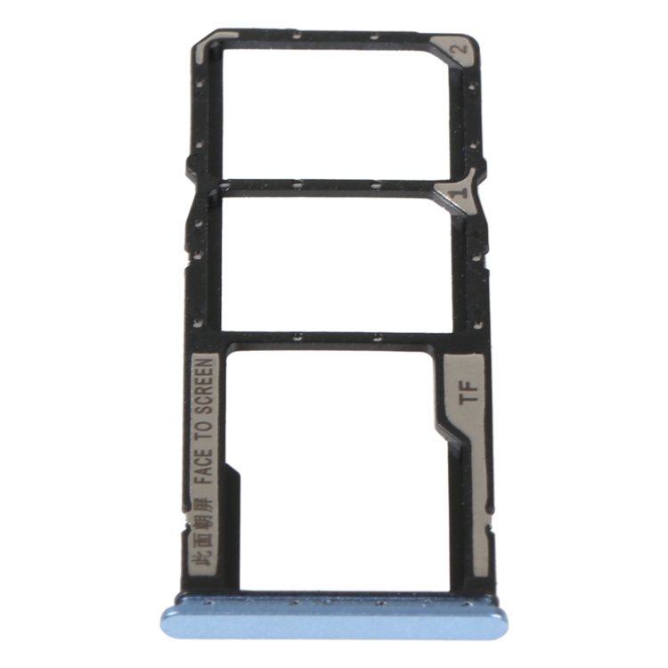 SIM Card Tray + SIM Card Tray + Micro SD Card Tray For Xiaomi Redmi Note 11E (Blue)
SIM Card Tray + SIM Card Tray + Micro SD Card Tray For Xiaomi Redmi Note 11E (Blue)