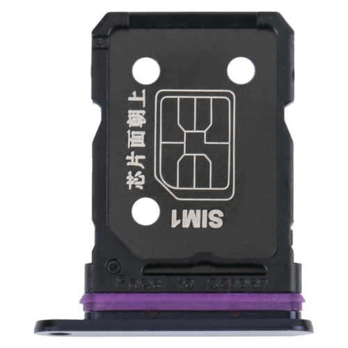 

For OPPO Reno8 Pro+ / Reno8 Pro 5G / Reno8 Pro China SIM Card Tray + SIM Card Tray (Black)