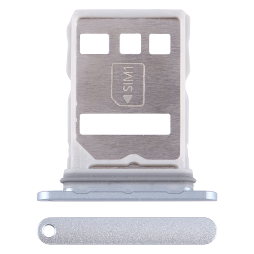 

For Huawei Mate 60 Pro+ SIM + NM Card Tray (Silver)