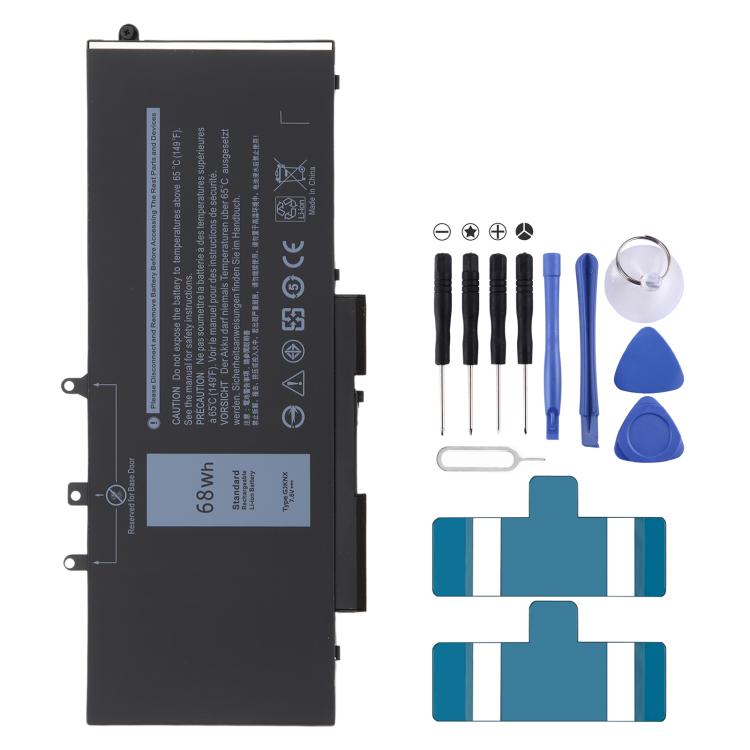 7.6V 68Wh GJKNX Li-ion Battery For Dell Latitude 15 5591 5280 5290 5480 5490 5580 5590 3520 3530 M3520 M3530 P27S
7.6V 68Wh GJKNX Li-ion Battery For Dell Latitude 15 5591 5280 5290 5480 5490 5580 5590 3520 3530 M3520 M3530 P27S
