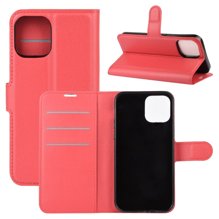 For iPhone 12 Pro Max Litchi Texture Horizontal Flip Protective Case with Holder & Card Slots & Wallet(Red)
For iPhone 12 Pro Max Litchi Texture Horizontal Flip Protective Case with Holder & Card Slots & Wallet(Red)