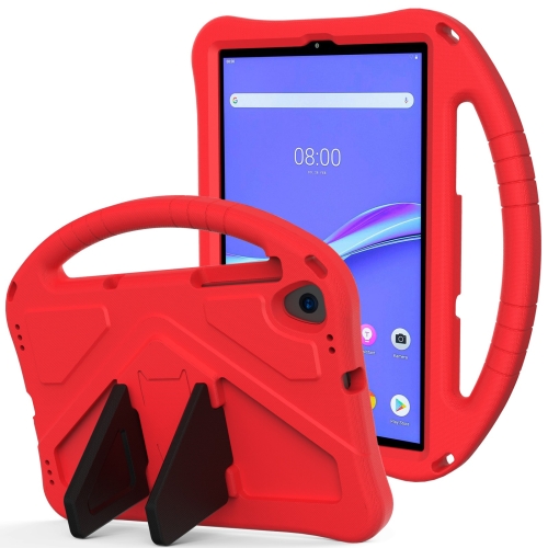 

For Lenovo M10 Plus X606 / Tab K10 2021 TB-X6C6F / TB-X6C6L /TB-X6C6X EVA Flat Anti Falling Protective Case Shell with Holder(Red)