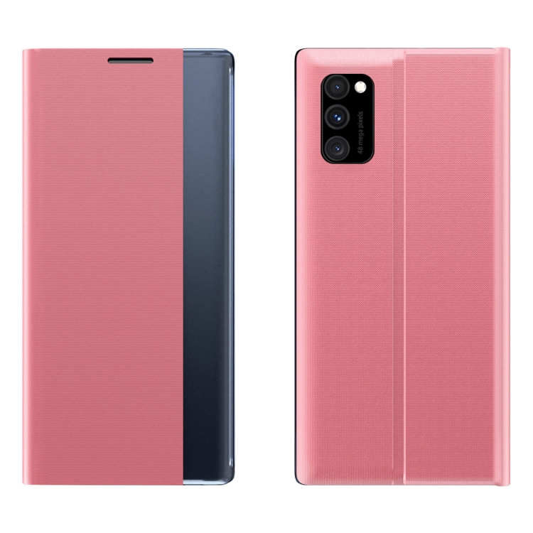 For Samsung Galaxy A52 5G/4G Side Display Magnetic Horizontal Flip Plain Texture Cloth + PC Case with Holder & Sleep / Wake-up Function(Pink)
For Samsung Galaxy A52 5G/4G Side Display Magnetic Horizontal Flip Plain Texture Cloth + PC Case with Holder & Sleep / Wake-up Function(Pink)