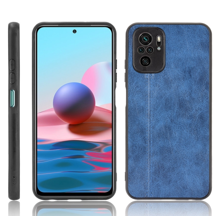 For Xiaomi Redmi Note 10 4G / Note 10S Shockproof Sewing Cow Pattern Skin PC + PU + TPU Case(Blue)
For Xiaomi Redmi Note 10 4G / Note 10S Shockproof Sewing Cow Pattern Skin PC + PU + TPU Case(Blue)
