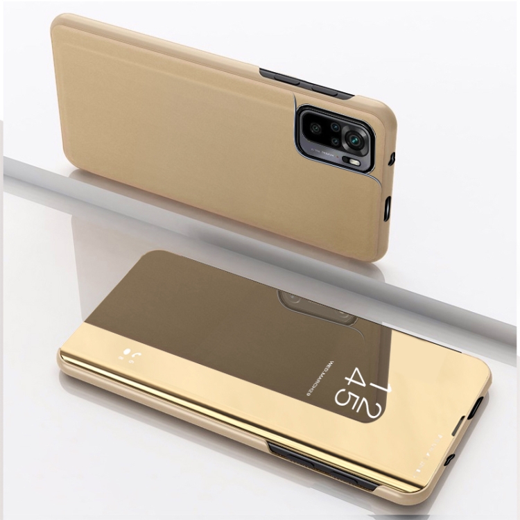 For Xiaomi Redmi Note 10 5G Plated Mirror Horizontal Flip Leather Case with Holder(Gold)
For Xiaomi Redmi Note 10 5G Plated Mirror Horizontal Flip Leather Case with Holder(Gold)