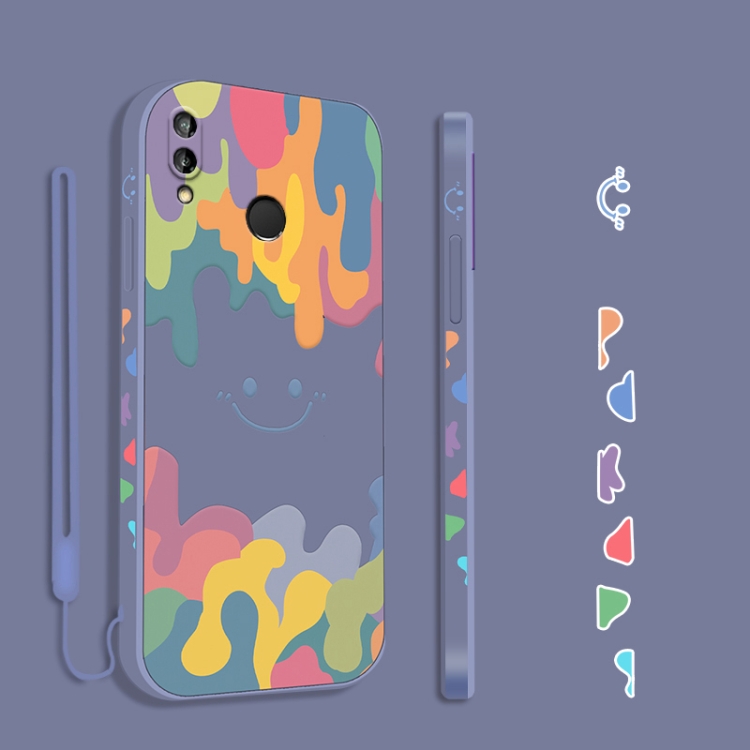 For Xiaomi Redmi Note 7 / Note 7 Pro Cube Painted Smiley Straight Side Liquid Silicone Shockproof Case with Hand Strap(Grey)
For Xiaomi Redmi Note 7 / Note 7 Pro Cube Painted Smiley Straight Side Liquid Silicone Shockproof Case with Hand Strap(Grey)