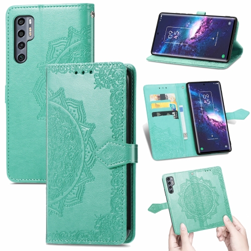 For TCL 20 Pro 5G Mandala Flower Embossed Horizontal Flip Leather Case with Bracket / Card Slot / Wallet / Lanyard(Green)
For TCL 20 Pro 5G Mandala Flower Embossed Horizontal Flip Leather Case with Bracket / Card Slot / Wallet / Lanyard(Green)