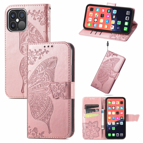 Butterfly Love Flower Embossed Horizontal Flip Leather Case with Bracket / Card Slot / Wallet / Lanyard For iPhone 13 Pro Max(Rose Gold)
Butterfly Love Flower Embossed Horizontal Flip Leather Case with Bracket / Card Slot / Wallet / Lanyard For iPhone 13 Pro Max(Rose Gold)
