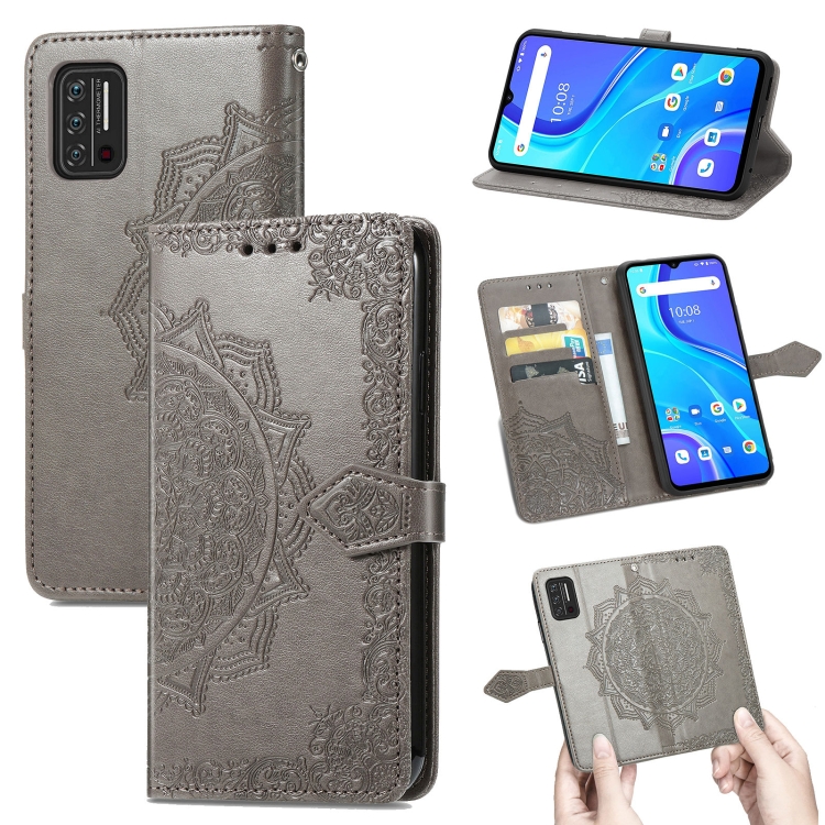 For UMIDIGI A7S Mandala Flower Embossed Horizontal Flip Leather Case with Holder & Three Card Slots & Wallet & Lanyard(Grey)
For UMIDIGI A7S Mandala Flower Embossed Horizontal Flip Leather Case with Holder & Three Card Slots & Wallet & Lanyard(Grey)