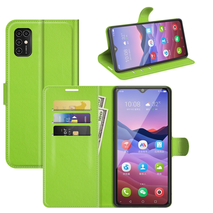 For ZTE Blade V2020 Smart Litchi Texture Horizontal Flip Protective Case with Holder & Card Slots & Wallet(Green)
For ZTE Blade V2020 Smart Litchi Texture Horizontal Flip Protective Case with Holder & Card Slots & Wallet(Green)