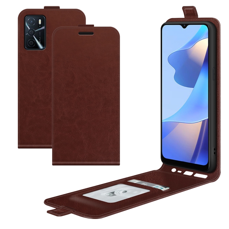 For OPPO A16 R64 Texture Single Vertical Flip Leather Protective Case with Card Slots & Photo Frame(Brown)
For OPPO A16 R64 Texture Single Vertical Flip Leather Protective Case with Card Slots & Photo Frame(Brown)
