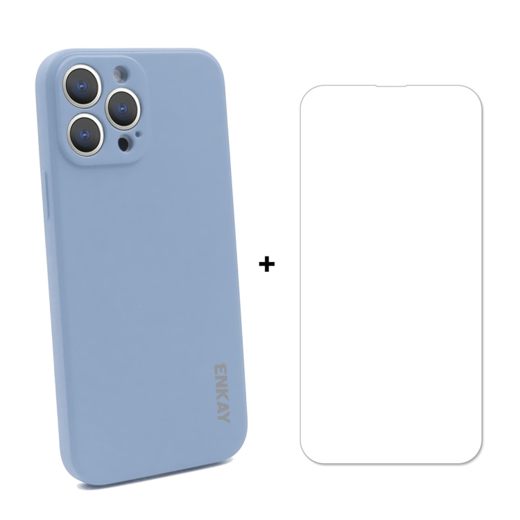Hat-Prince ENKAY Liquid Silicone Shockproof Protective Case Drop Protection Cover + 9H Tempered Glass Screen Protector for iPhone 13 Pro
Hat-Prince ENKAY Liquid Silicone Shockproof Protective Case Drop Protection Cover + 9H Tempered Glass Screen Protector for iPhone 13 Pro
