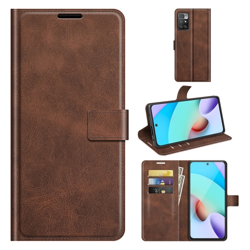 Retro Calf Pattern Buckle Horizontal Flip Leather Case with Holder & Card Slots & Wallet For Xiaomi Redmi 10(Dark Brown)
Retro Calf Pattern Buckle Horizontal Flip Leather Case with Holder & Card Slots & Wallet For Xiaomi Redmi 10(Dark Brown)