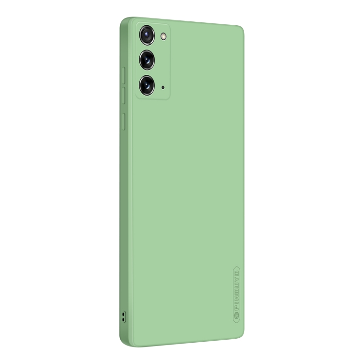 For Samsung Galaxy Note20 PINWUYO Touching Series Liquid Silicone TPU Shockproof Case(Green)
For Samsung Galaxy Note20 PINWUYO Touching Series Liquid Silicone TPU Shockproof Case(Green)