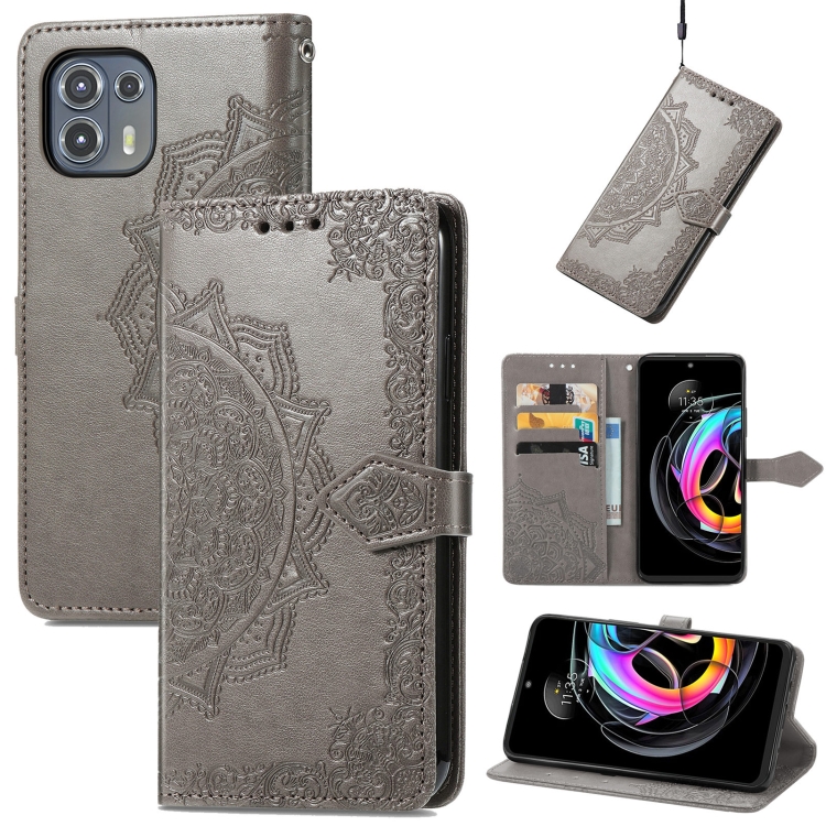 For Motorola Edge 20 Lite Mandala Embossing Pattern Horizontal Flip Leather Case with Holder & Card Slots & Wallet & Lanyard(Grey)
For Motorola Edge 20 Lite Mandala Embossing Pattern Horizontal Flip Leather Case with Holder & Card Slots & Wallet & Lanyard(Grey)
