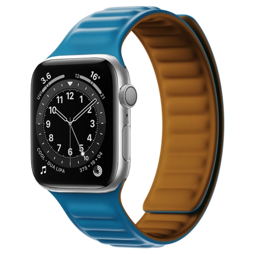 Silicone Magnetic Strap Watch Band For Apple Watch Series 7 45mm / 6&SE&5&4 44mm / 3&2&1 42mm(Sky)
Silicone Magnetic Strap Watch Band For Apple Watch Series 7 45mm / 6&SE&5&4 44mm / 3&2&1 42mm(Sky)