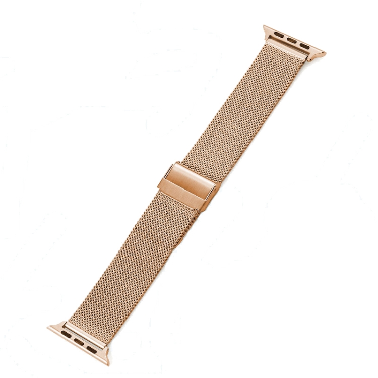 Milan Meta Watch Band For Apple Watch Series 7 45mm / 6&SE&5&4 44mm / 3&2&1 42mm(Rose Gold)
Milan Meta Watch Band For Apple Watch Series 7 45mm / 6&SE&5&4 44mm / 3&2&1 42mm(Rose Gold)