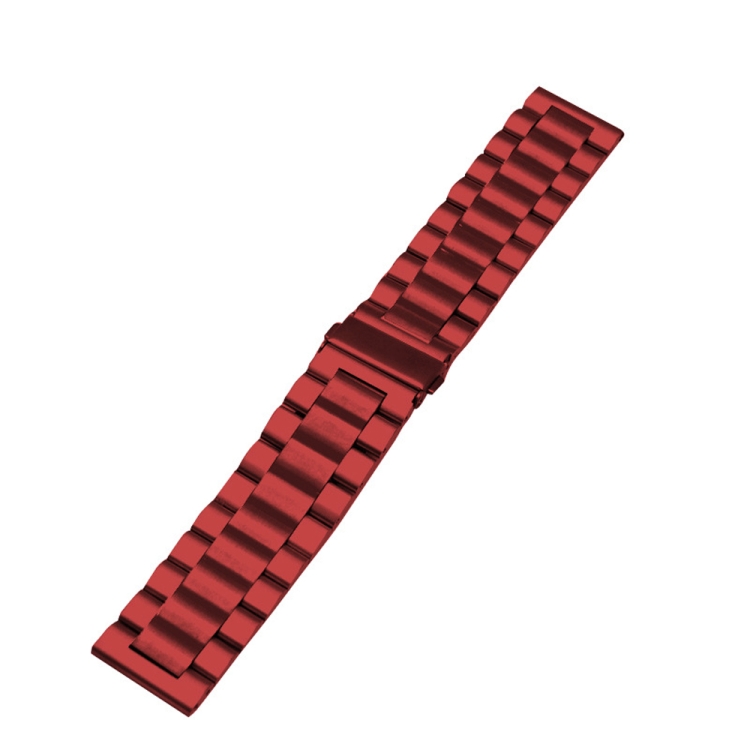 For Huawei watch GT 3 42mm / Watch GT 2 42mm Three Bead Stainless Steel Watch Band (Red)
For Huawei watch GT 3 42mm / Watch GT 2 42mm Three Bead Stainless Steel Watch Band (Red)