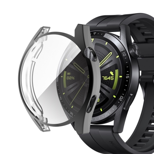 

For Huawei Watch GT 3 46mm Fully Surrounded TPU Case with Protective Film(Black)