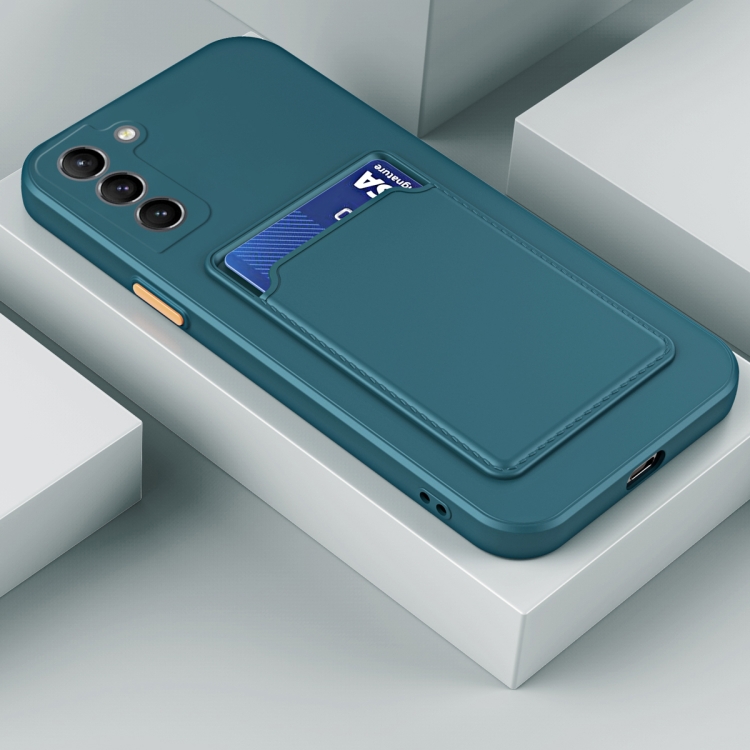 For Samsung Galaxy S22 5G Skin Feel Card Contrast Color Button TPU Phone Case(Dark Green)
For Samsung Galaxy S22 5G Skin Feel Card Contrast Color Button TPU Phone Case(Dark Green)