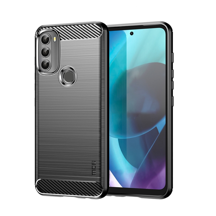 For Motorola Moto G71 5G MOFI Gentleness Brushed Carbon Fiber Soft TPU Case(Black)
For Motorola Moto G71 5G MOFI Gentleness Brushed Carbon Fiber Soft TPU Case(Black)