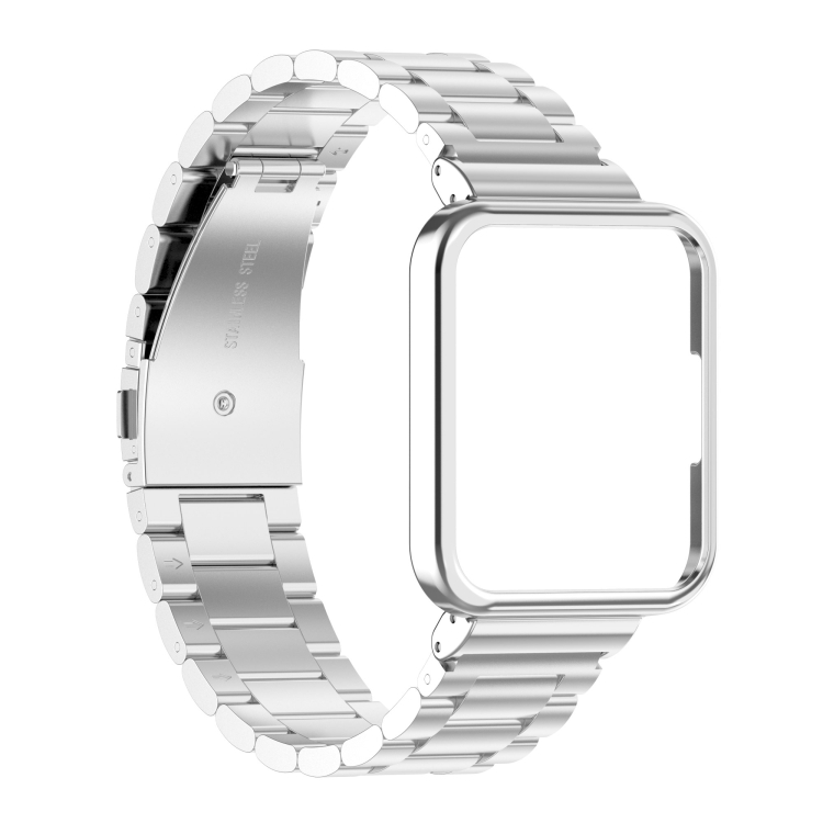 For Xiaomi Redmi Watch2 Lite International Version 2 in 1 Three-bead Metal Strap with Watch Frame(Silver)
For Xiaomi Redmi Watch2 Lite International Version 2 in 1 Three-bead Metal Strap with Watch Frame(Silver)