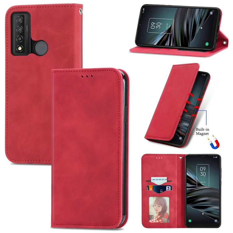 For TCL 20 XE Retro Skin Feel Magnetic Horizontal Flip Leather Phone Case(Red)
For TCL 20 XE Retro Skin Feel Magnetic Horizontal Flip Leather Phone Case(Red)