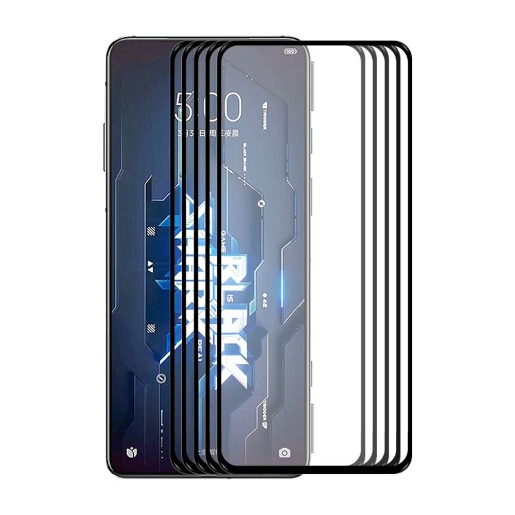 5 PCS For Xiaomi Black Shark 5 / 5 Pro ENKAY Full Glue 0.26mm 9H 2.5D Tempered Glass Full Film
5 PCS For Xiaomi Black Shark 5 / 5 Pro ENKAY Full Glue 0.26mm 9H 2.5D Tempered Glass Full Film