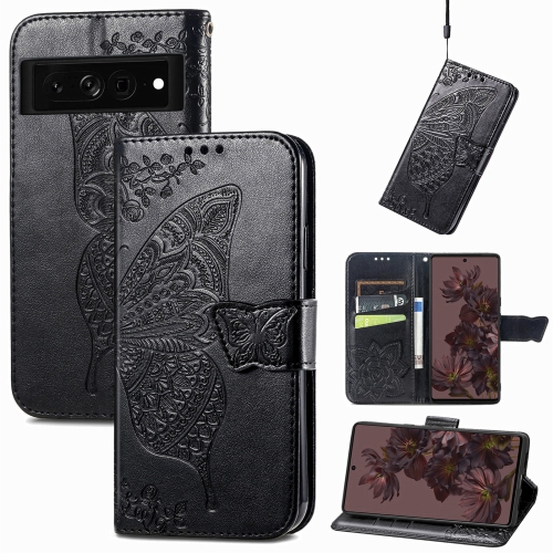 For Google Pixel 7 5G Butterfly Love Flower Embossed Leather Phone Case(Black)
For Google Pixel 7 5G Butterfly Love Flower Embossed Leather Phone Case(Black)