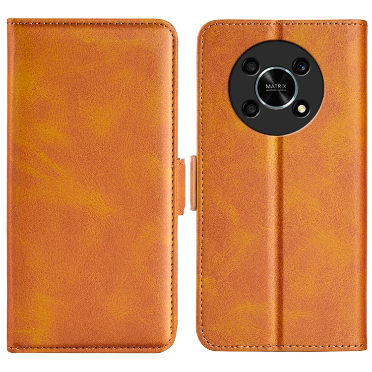 For Honor X30 / Magic 4 Lite Dual-side Magnetic Buckle Horizontal Flip Leather Phone Case(Yellow)
For Honor X30 / Magic 4 Lite Dual-side Magnetic Buckle Horizontal Flip Leather Phone Case(Yellow)