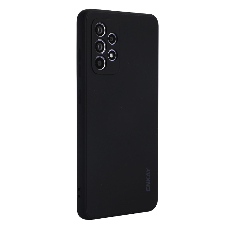 For Samsung Galaxy A52 5G ENKAY Liquid Silicone Soft Shockproof Phone Case(Black)
For Samsung Galaxy A52 5G ENKAY Liquid Silicone Soft Shockproof Phone Case(Black)