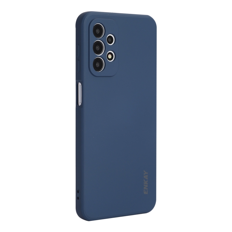 For Samsung Galaxy A23 ENKAY Liquid Silicone Soft Shockproof Phone Case(Dark Blue)
For Samsung Galaxy A23 ENKAY Liquid Silicone Soft Shockproof Phone Case(Dark Blue)