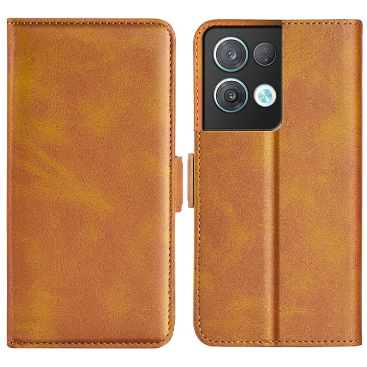 For OPPO Reno8 Pro Dual-side Magnetic Buckle Horizontal Flip Leather Phone Case(Yellow)
For OPPO Reno8 Pro Dual-side Magnetic Buckle Horizontal Flip Leather Phone Case(Yellow)