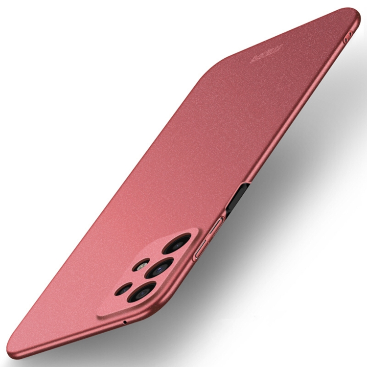 For Samsung Galaxy A53 5G MOFI Fandun Series Frosted PC Ultra-thin All-inclusive Phone Case(Red)
For Samsung Galaxy A53 5G MOFI Fandun Series Frosted PC Ultra-thin All-inclusive Phone Case(Red)