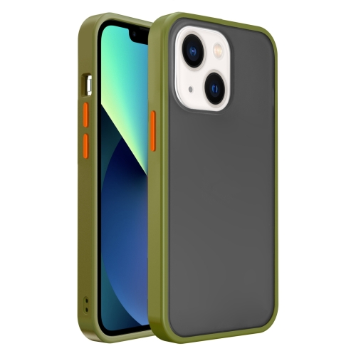 For iPhone 14 Frosted Skin Feel PC Contrast Color Button Phone Case (Green+Orange)
For iPhone 14 Frosted Skin Feel PC Contrast Color Button Phone Case (Green+Orange)