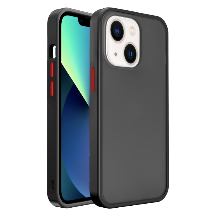 Frosted Skin Feel PC Contrast Color Button Phone Case For iPhone 14 Max(Black+Red)
Frosted Skin Feel PC Contrast Color Button Phone Case For iPhone 14 Max(Black+Red)