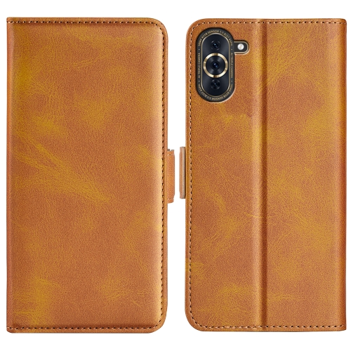 For Huawei Nova 10 Dual-side Magnetic Buckle Horizontal Flip Leather Phone Case(Yellow)
For Huawei Nova 10 Dual-side Magnetic Buckle Horizontal Flip Leather Phone Case(Yellow)
