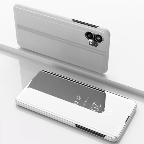 For Nohing Phone 1 Plated Mirror Horizontal Flip Leather Case with Holder(Silver)
For Nohing Phone 1 Plated Mirror Horizontal Flip Leather Case with Holder(Silver)