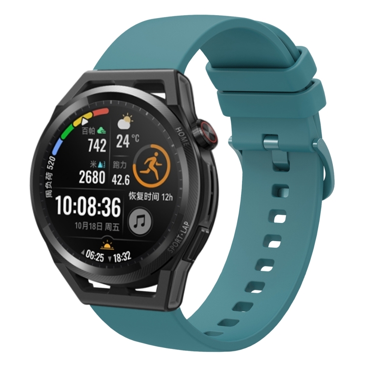 For Huawei Watch GT Runner 22mm Solid Color Soft Silicone Watch Band(Pine Green)
For Huawei Watch GT Runner 22mm Solid Color Soft Silicone Watch Band(Pine Green)