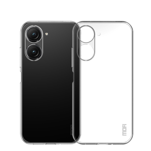 

For Asus Zenfone9 MOFI Ming Series Ultra-thin TPU Phone Case(Transparent)
